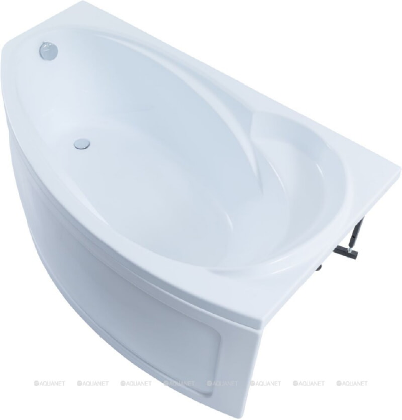 AQUANET JERSEY Ванна акрил. прав. 170*90 R с каркасом к/с32 (205329)+Панель фронтальная 170 JERSEY SOFIA L/R (243486) БЕЗ СЛИВА-ПЕРЕЛИВА