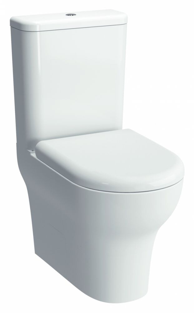 VITRA Унитаз напольный Integra Zentrum Rim-Ex безободковый и тонким сиденьем микролифт 9824B003-7207 