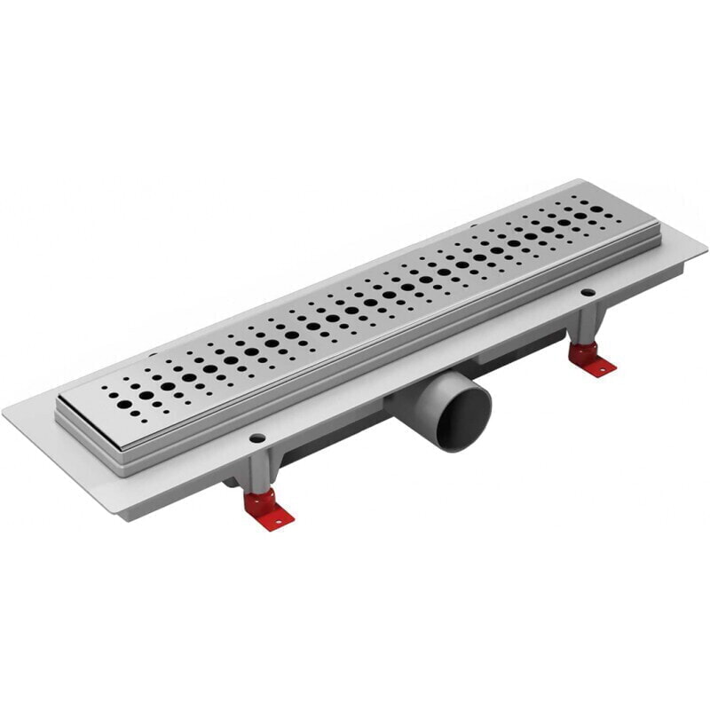 Miano  Душевой лоток 400мм BASIC глянец, боковой слив D50, MS-40B 