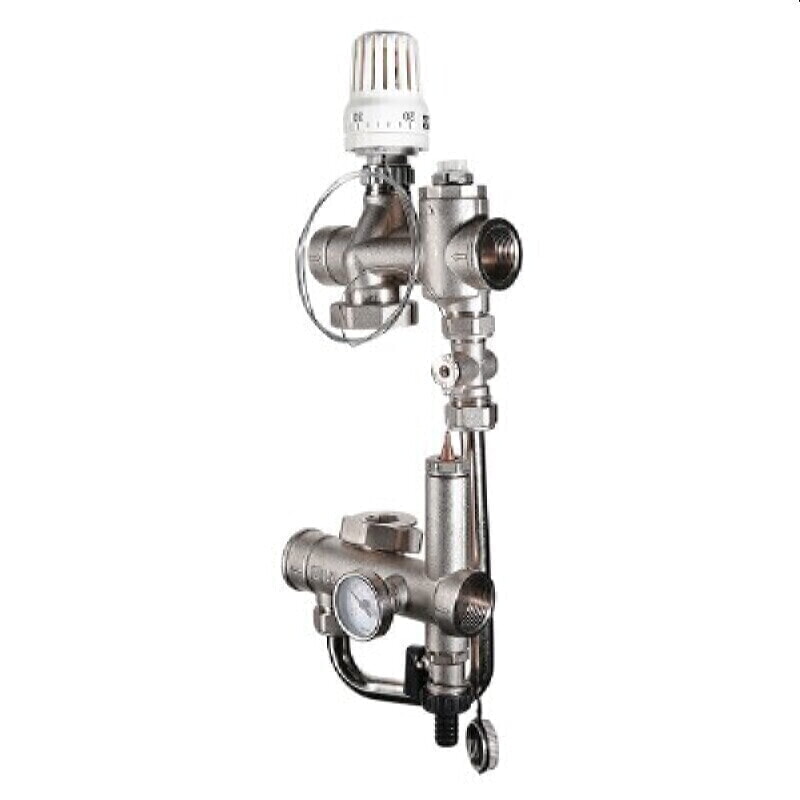 Valtec VT.VALMIX.0.130 Смесительный узел д/тепл. пола  под насос L130 мм.