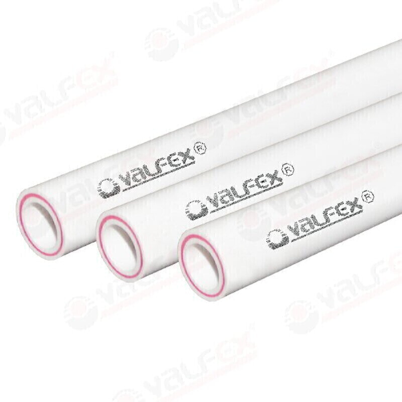 ValFex Труба арм.стекловолокном SDR 7.4 PN20  ф50х6,9 ( уп.24 м.) БЕЛАЯ