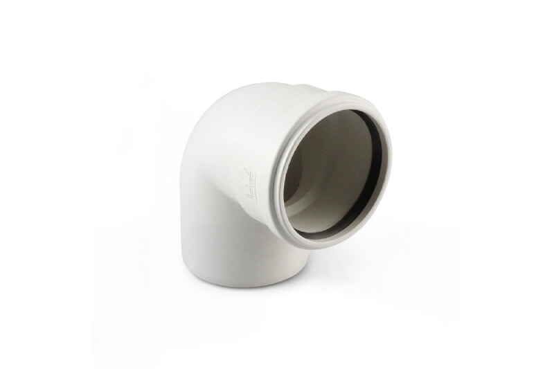 PRO AQUA Отвод Stilte Белый 110x87,5   ST100187W