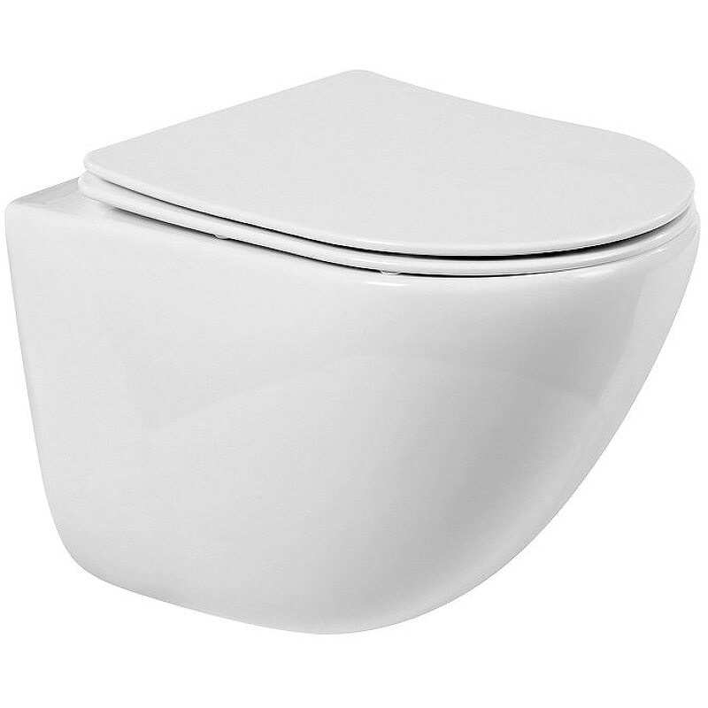 BelBagno Унитаз  подвесной безободковый  AMANDA BB051CHR