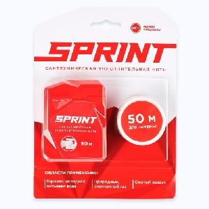 СантехМастер Нить для герметизации резьбовых соединений "Sprint" 50м. бокс+50м.