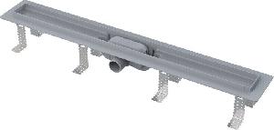 Alcaplast Водоотводящий желоб APZ8 с решеткой 650мм (глубина 62мм) пластмас., мокр/сух