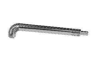 MIZUDO Дымоход коаксиальный, нерж.сталь 120/80 для котла M40T 