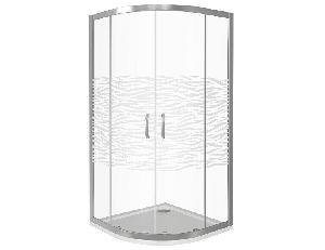 GoodDoor Душевое ограждение INFINITY  R-100-W-CH 