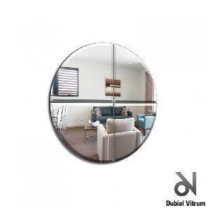 Dubiel Vitrum Зеркальная плитка Fliza 20 CSF (1/4 круга, фацет, 20х20)/уп.10шт.
