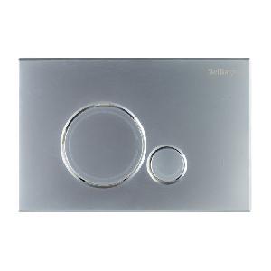 BelBagno Кнопка смыва SFERA, цвет-хром матовый, BB016-SR-CHROME.M