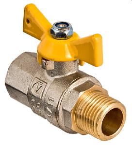 Valtec VT.278 Кран газ вн-нар 1/2 (16/144) VALGAS с барашк.ручкой